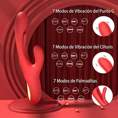 VIBRADOR DE CONEJO PUNTO G Z06106R